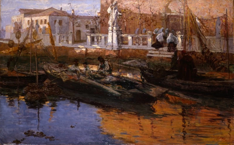 Un vespro a Chioggia - Gallerie della Scala, Milano, Artgate Fondazione Cariplo